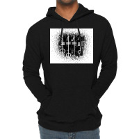 Svefnthorn Black Spray  Nostalgia Hippie Lightweight Hoodie | Artistshot