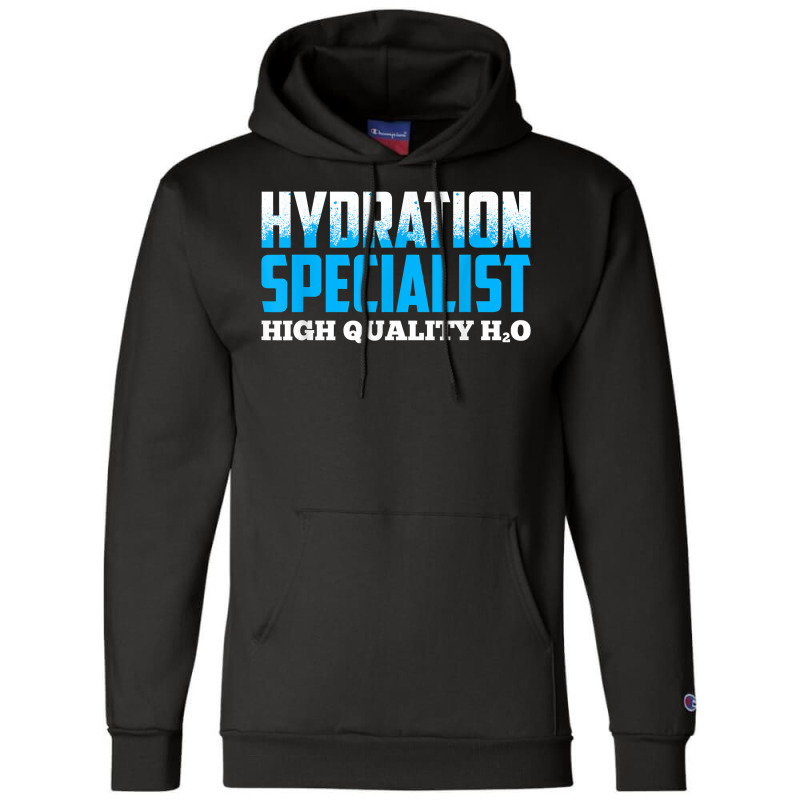 Hydration Specialist Waterboy Team Manager T Shirt Champion Hoodie by javauxswar | Artistshot