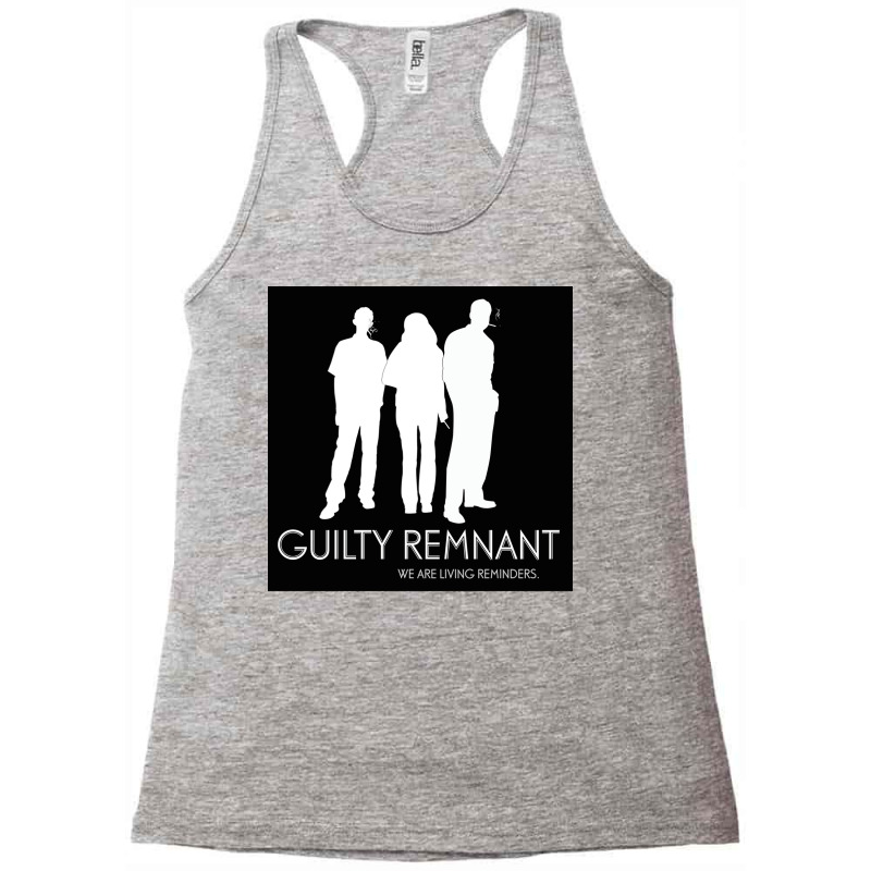 The Leftovers Guilty Remnant Poster Racerback Tank by shiderbrancau | Artistshot