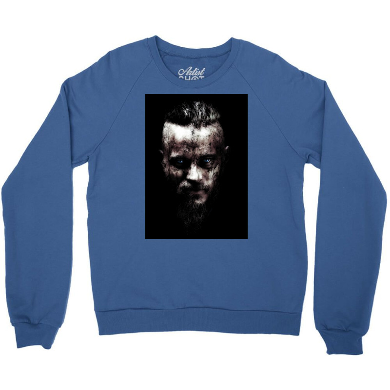 Ragnar Lothbrok Vikings  Yellow Vintage Crewneck Sweatshirt | Artistshot