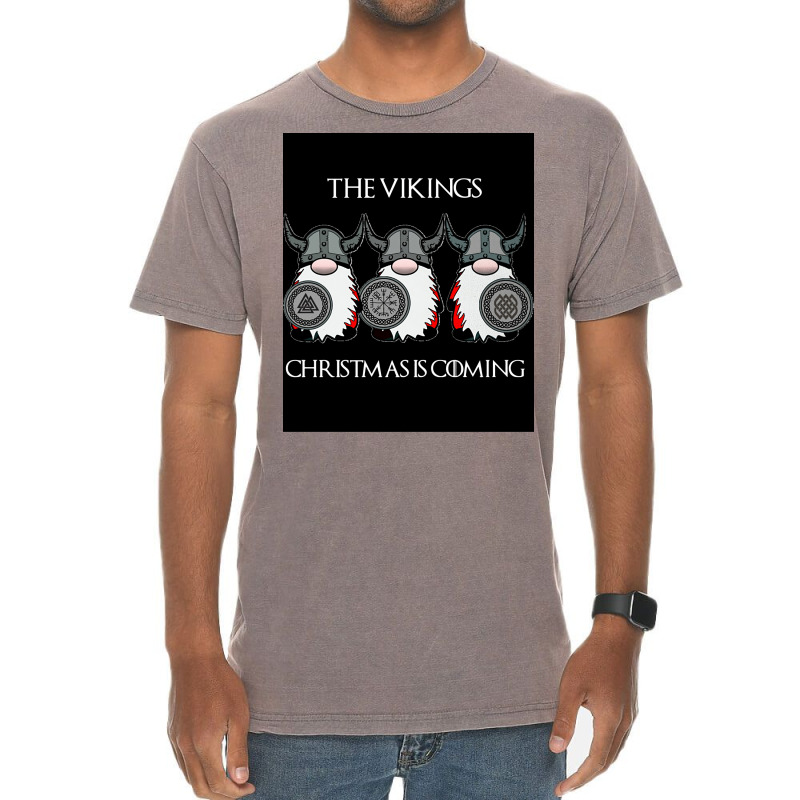 Thevikingschristmasiscoming  Funny Aesthetic Vintage T-shirt | Artistshot