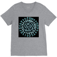 Valknut Wotansknoten Wikingerdreieick  Hipster Boy V-neck Tee | Artistshot