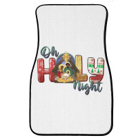 Oh Holy Night Black Holy Family Black Jesus Front Car Mat | Artistshot