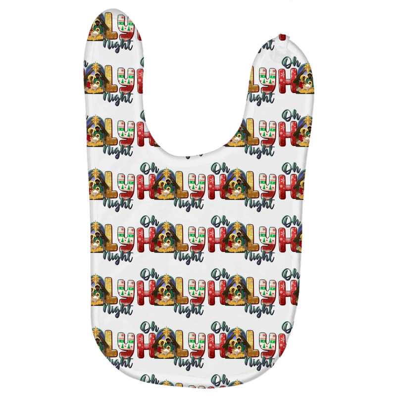 Oh Holy Night Black Holy Family Black Jesus Baby Bibs | Artistshot