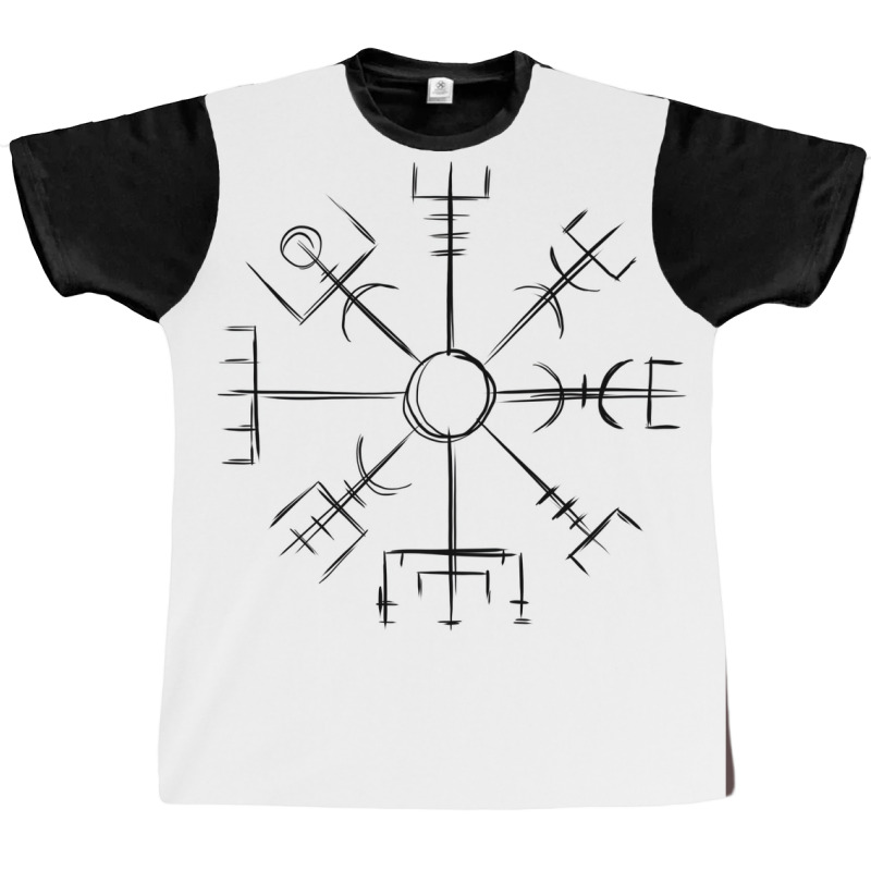 Vegvisir Viking Compass  Cute Music Graphic T-shirt | Artistshot