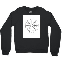 Vegvisir Viking Compass  Cute Music Crewneck Sweatshirt | Artistshot