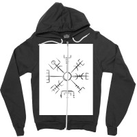 Vegvisir Viking Compass  Cute Music Zipper Hoodie | Artistshot