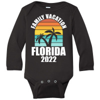 2022 Florida Beach Family Vacation-ukxat Long Sleeve Baby Bodysuit | Artistshot