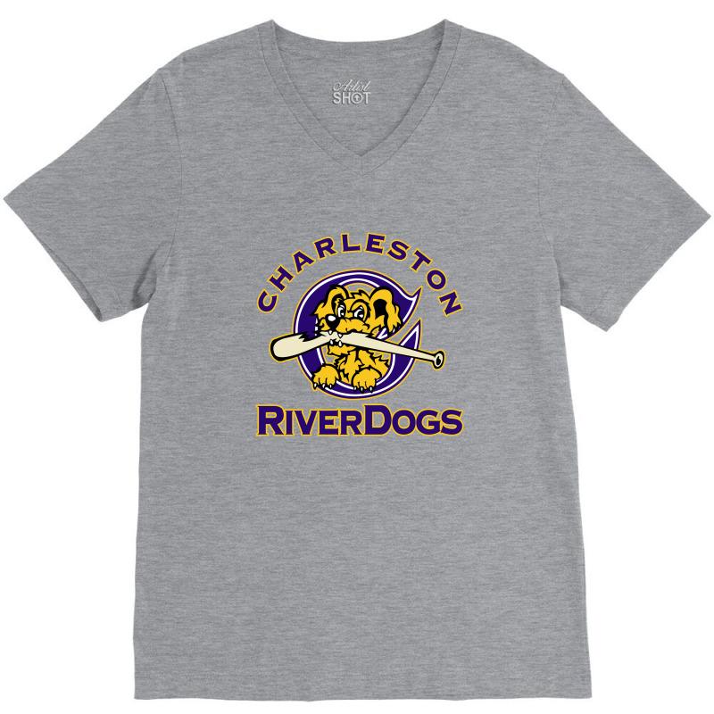 Charleston River Dogs V-neck Tee | Artistshot