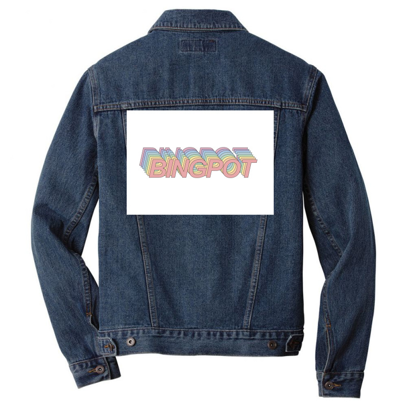 Bingpot B99 Poster Men Denim Jacket | Artistshot