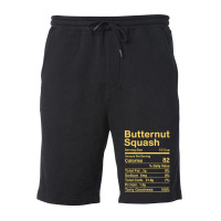 Butternut Squash Nutrition Facts Matching T Shirt Fleece Short | Artistshot