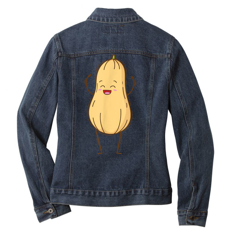 Butternut Squash Rejoicing T Shirt Ladies Denim Jacket by kogmor58594 | Artistshot