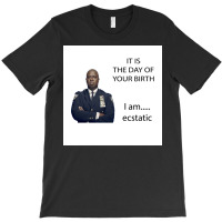 Captain Holt Birthday B99 Poster Tumblr (1) T-shirt | Artistshot