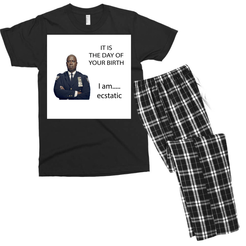 Captain Holt Birthday B99 Poster Tumblr (1) Men's T-shirt Pajama Set by zagarboddaq | Artistshot