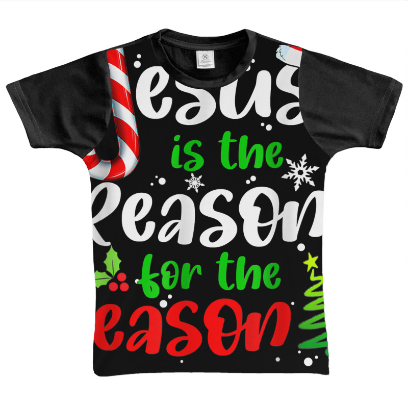 Jesus Is The Reason For The Season Christian Faith Christmas T Shirt Graphic Youth T-shirt by alysestick8m7 | Artistshot