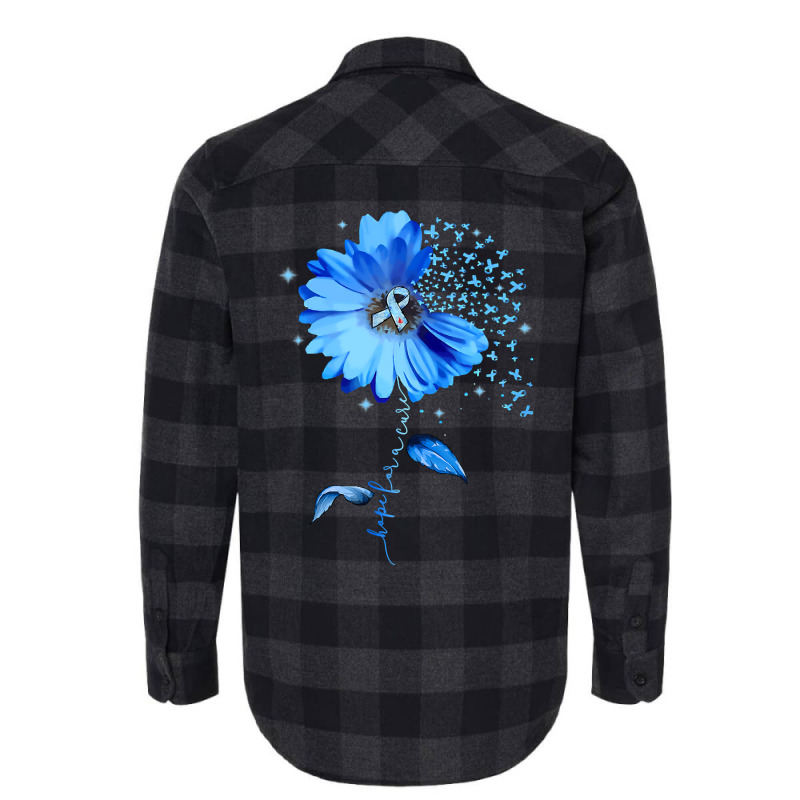 Diabetes Diabetic Hope For A Cure Blue Flower 138 Diabetes Awareness Flannel Shirt by JESSICAMARTINA | Artistshot