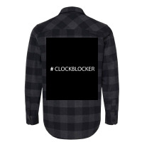 Clockblocker Poster Yellow (1) Flannel Shirt | Artistshot