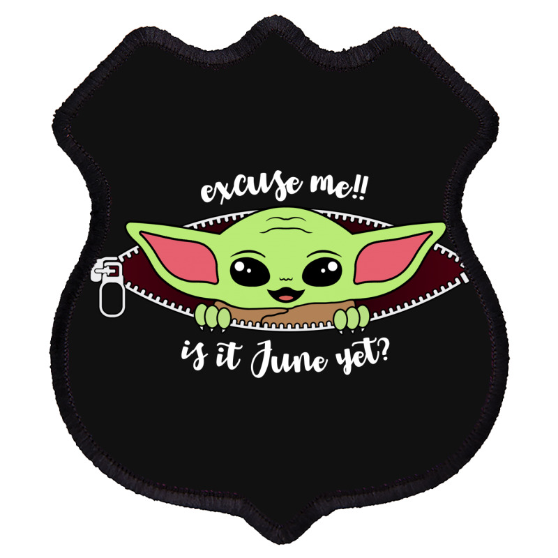 Custom Baby Yoda Peek A Boo Boy October Sticker By Artees Artwork