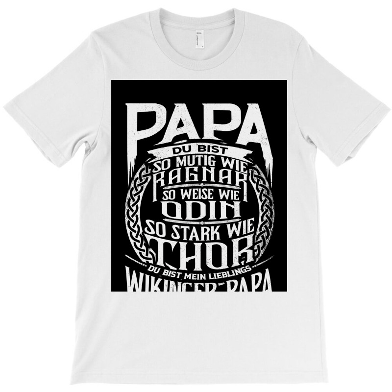 Viking Papa Odin Ragnar Fatherx27s Day  Trending 70s T-shirt | Artistshot