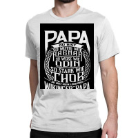 Viking Papa Odin Ragnar Fatherx27s Day  Trending 70s Classic T-shirt | Artistshot