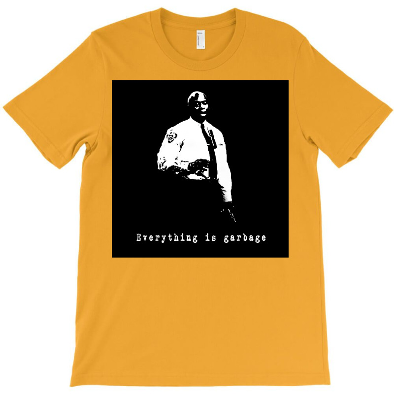 Everything Is Garbage Captain Holt Stencil Wallpaper Design Poster Boy T-shirt | Artistshot