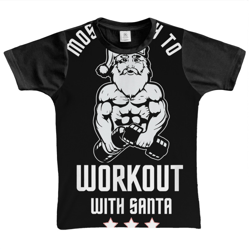 Most Likely To Work Out With Santa Red Family Xmas Holiday T Shirt Graphic Youth T-shirt by berkenby | Artistshot