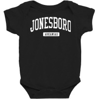 Jonesboro Arkansas Ar Vintage Athletic Sports Design T Shirt Baby Bodysuit | Artistshot