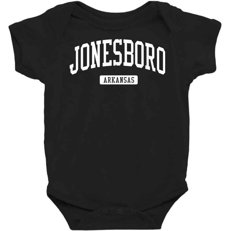 Jonesboro Arkansas Ar Vintage Athletic Sports Design T Shirt Baby Bodysuit by l71e1leis | Artistshot