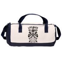 Live Hard Die Harder Duffel Bag | Artistshot