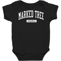 Marked Tree Arkansas Ar Vintage Athletic Sports Design T Shirt Baby Bodysuit | Artistshot