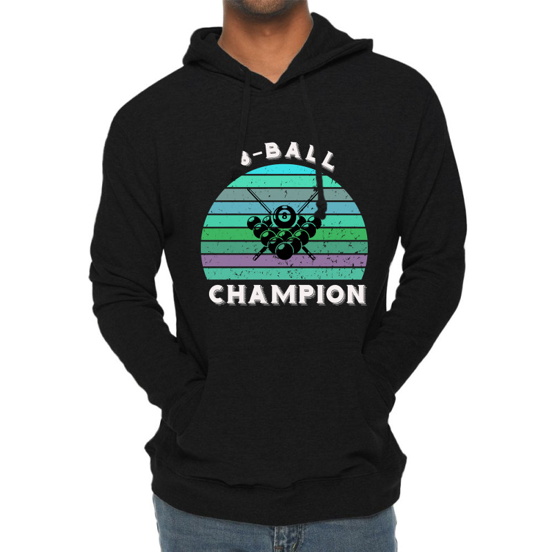 8-ball Pool Champion - Billiards Sunset Lightweight Hoodie | Artistshot