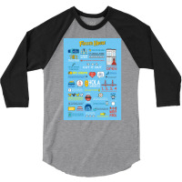 Fuller House Quotes Poster Funny 3/4 Sleeve Shirt | Artistshot