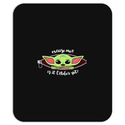 Custom Baby Yoda Peek A Boo Boy October Sticker By Artees Artwork