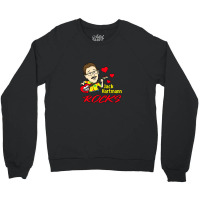 Official Jack Hartmann Rocks Short Sleeve Gift Halloween Day1 Crewneck Sweatshirt | Artistshot