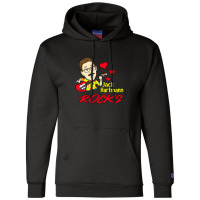 Official Jack Hartmann Rocks Short Sleeve Gift Halloween Day1 Champion Hoodie | Artistshot