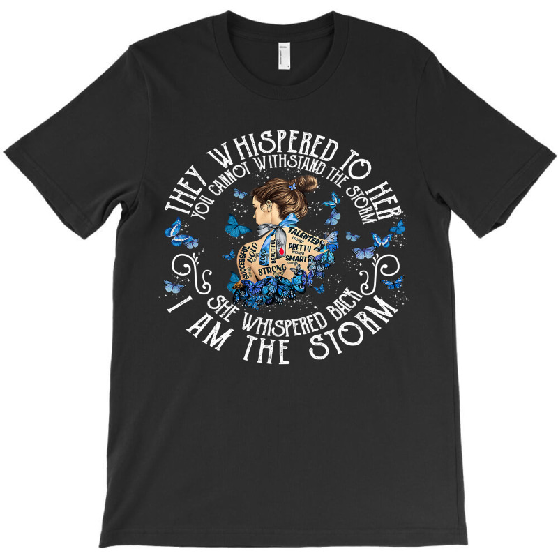 Diabetes Diabetic Im The Storm Strong Women Diabetes Warrior Blue Butt T-shirt | Artistshot