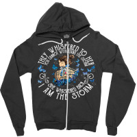 Diabetes Diabetic Im The Storm Strong Women Diabetes Warrior Blue Butt Zipper Hoodie | Artistshot