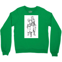 Vinland Saga Thorfinn And Askeladd Back To Back  Humor Crewneck Sweatshirt | Artistshot