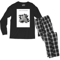 Grace And Frankie Black And White Poster 80s (1) Men's Long Sleeve Pajama Set | Artistshot