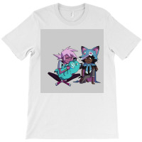 Kipo Wolf Amp Mandu Kipo And The Age Of Wonderbeasts Poster Summer (1) T-shirt | Artistshot