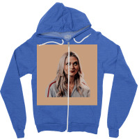 Lizzie Poster Green (1) Zipper Hoodie | Artistshot