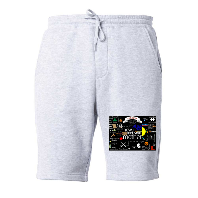 Himym Poster Aesthetic Fleece Short | Artistshot