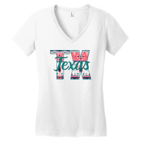 Texas Women's V-neck T-shirt | Artistshot