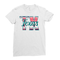 Texas Ladies Fitted T-shirt | Artistshot