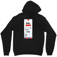 Mulhouse Boarding Pass Unisex Hoodie | Artistshot