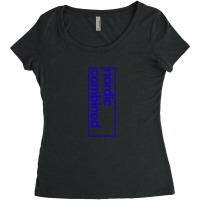 Nordic Combined  Blue Women's Triblend Scoop T-shirt | Artistshot