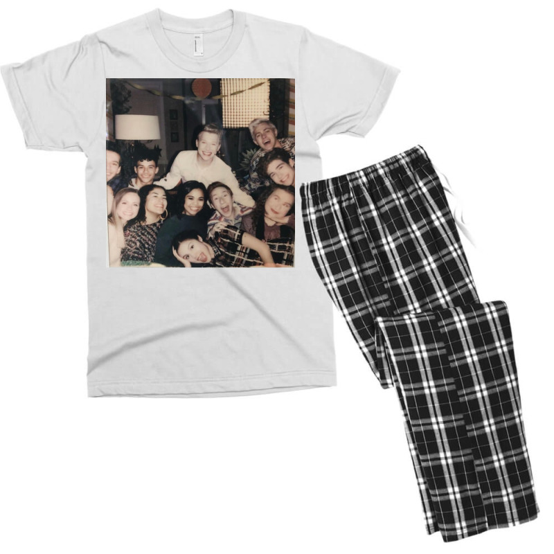 Hsmtmts Cast Poster 80s Men's T-shirt Pajama Set | Artistshot