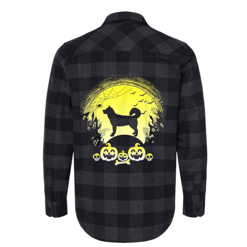 Holiday 365 Halloween Alaskan malamute Dog Scary Custom T Shirt Flannel Shirt | Artistshot