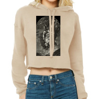 Wotan Takes Leave Of Brunhild 1892 By Konrad Dielitz  Quote Cute Cropped Hoodie | Artistshot