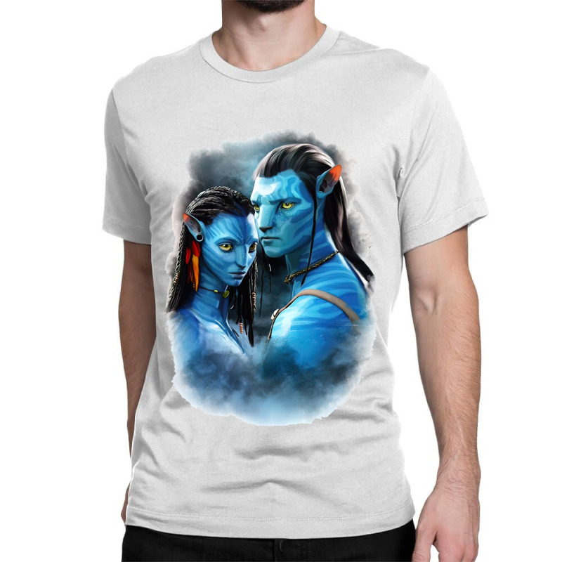 Avatar 2   The Way Of Water Avatar Neytiri Jake Sully Classic T-shirt by Dinh Quan | Artistshot